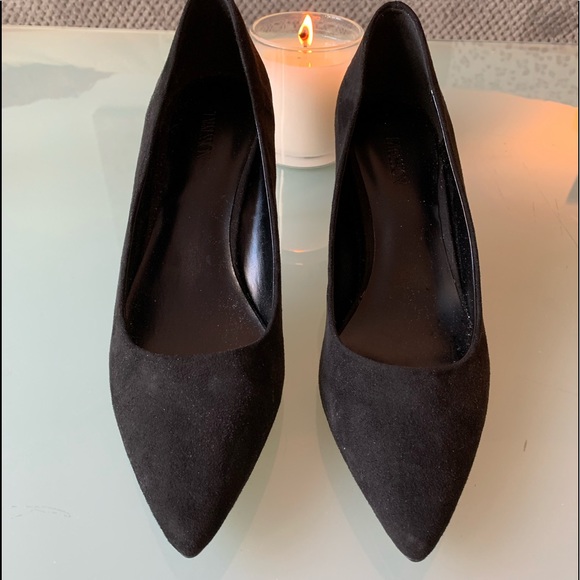 Vintage shoe black with Heel - Picture 4 of 8